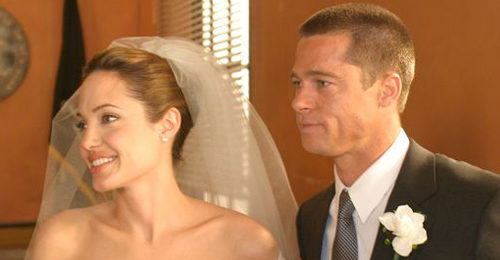 Mariage Angelina Jolie et Brad Pitt