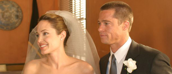 Mariage Angelina Jolie et Brad Pitt