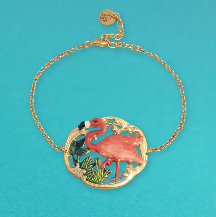 Bracelet tiki Flamingo