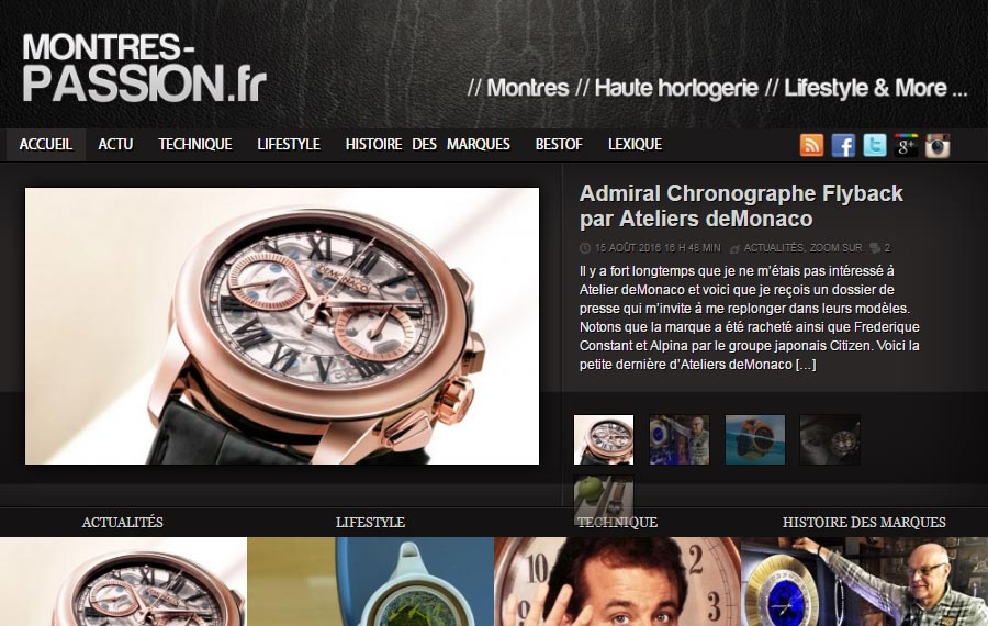 montre passion