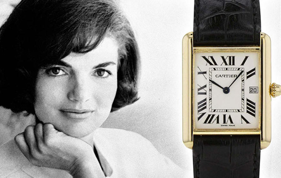 JACKIE KENNEDY Cartier Tank