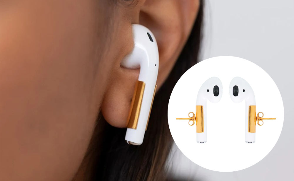 boucles d'oreilles pour airpods