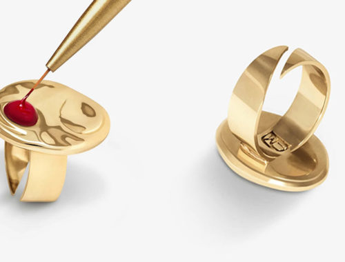 artist palette ring