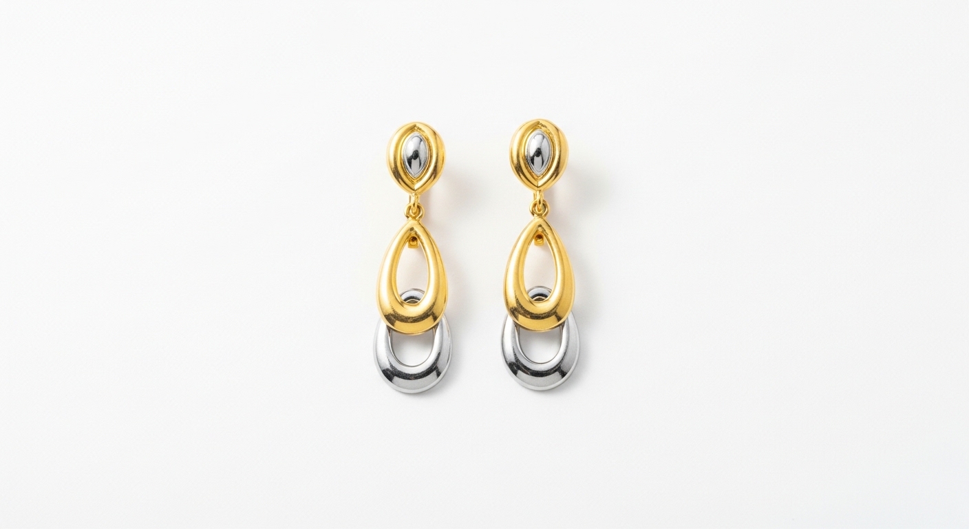 Bijoux en or jaune blanc et rosé